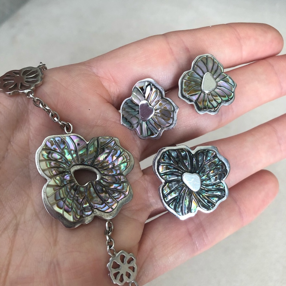 Kenzo Capucine set (necklace, earrings and ring)